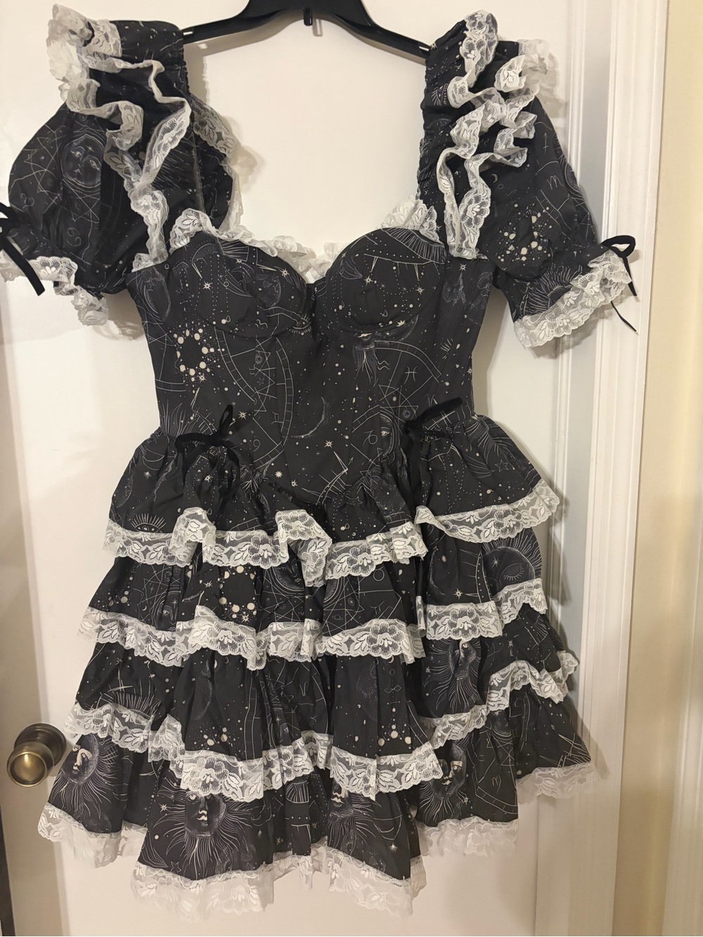 Fanciful doll Hecate dress